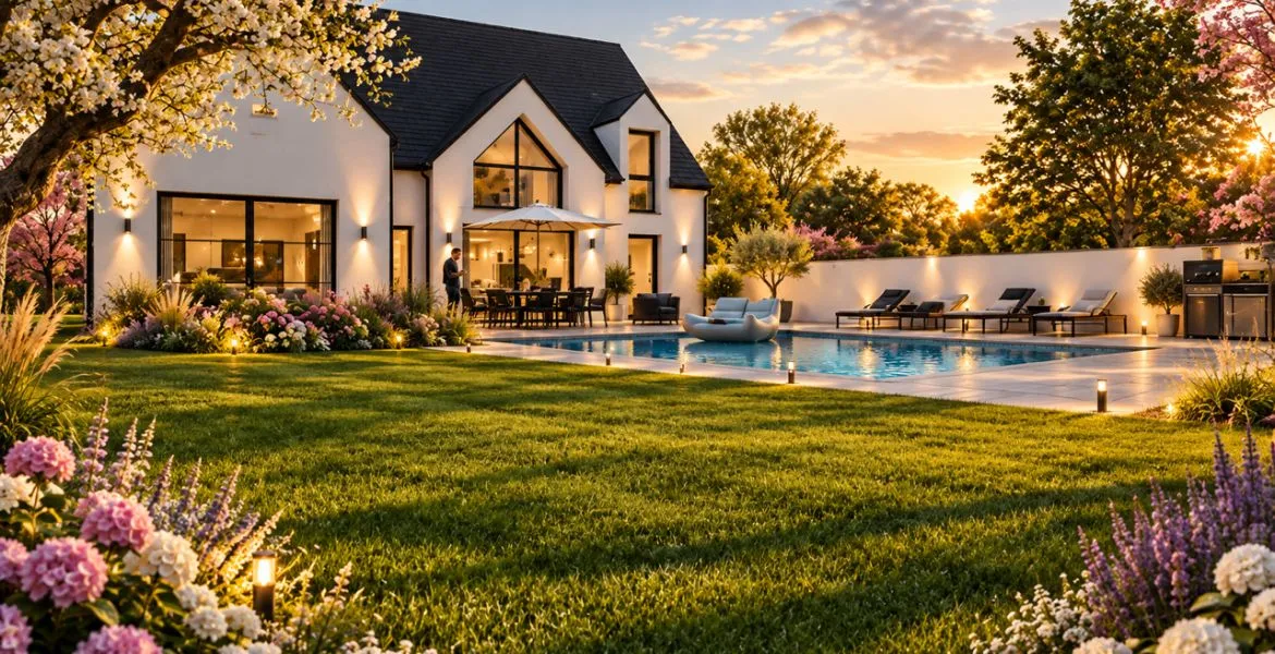 image Combreux : Maison lumineuse, spacieuse, dans un environnement boisé de 145 m²